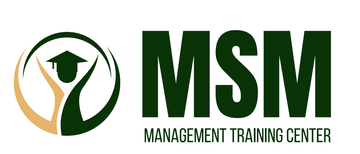 شعار مركز MSM للتدريب الإداري